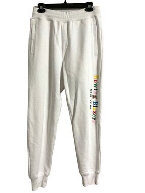 Rowing Blazers White Logo Jogger Sweatpants Size XS